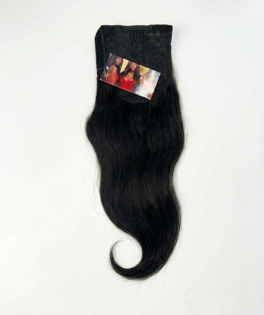 Raw Wavy Ponytail